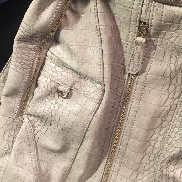 Croc embossed book bag - Picture 2 of 6